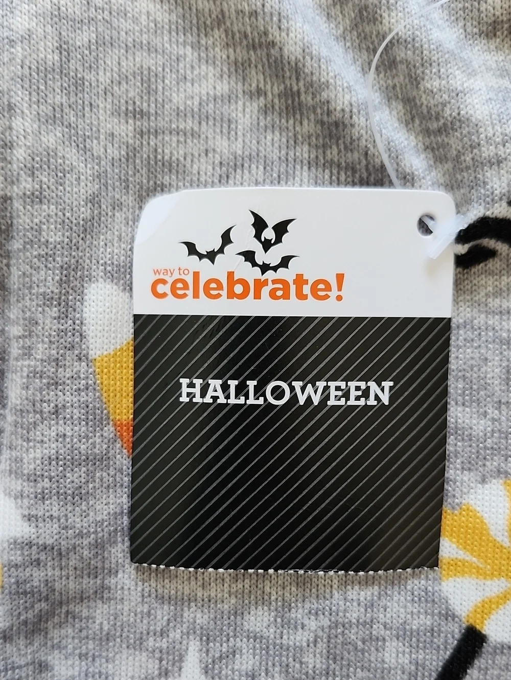 NWT Way To Celebrate Baby Halloween Candy Footed Sleeper 0-3M